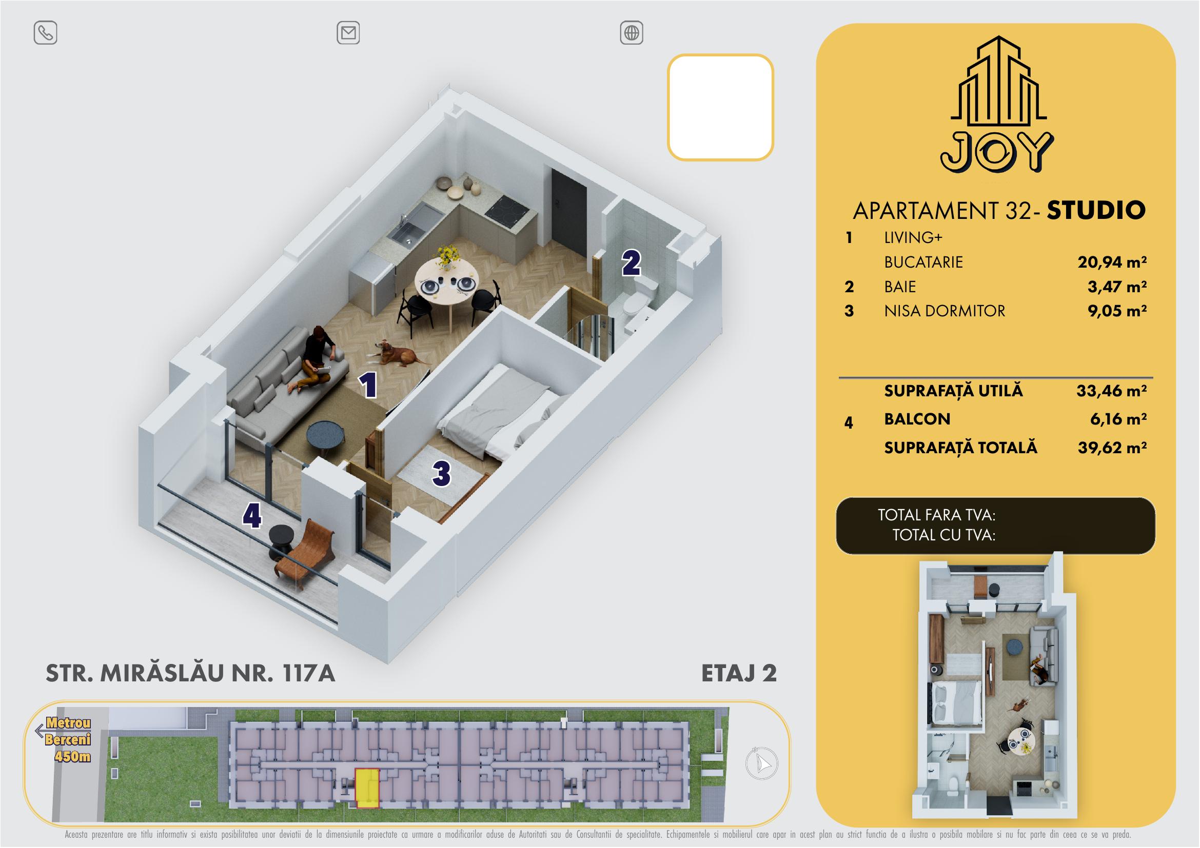 APARTAMENT 32 - STUDIO