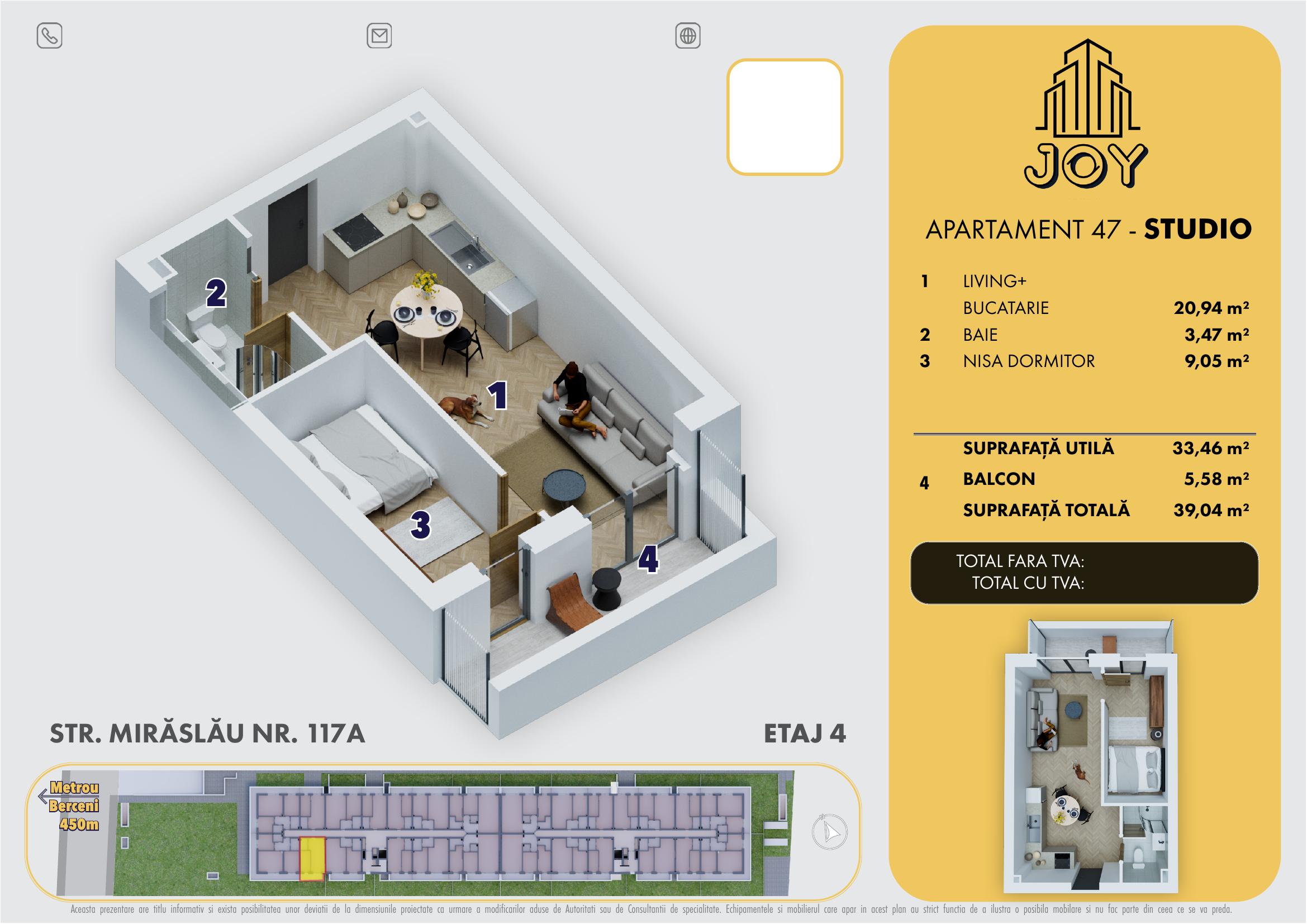 APARTAMENT 47 - STUDIO